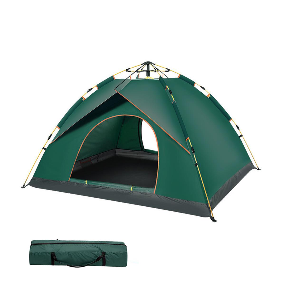 3-4 Person Automatic Pop Up Tent for Camping, Portable Instant Tent