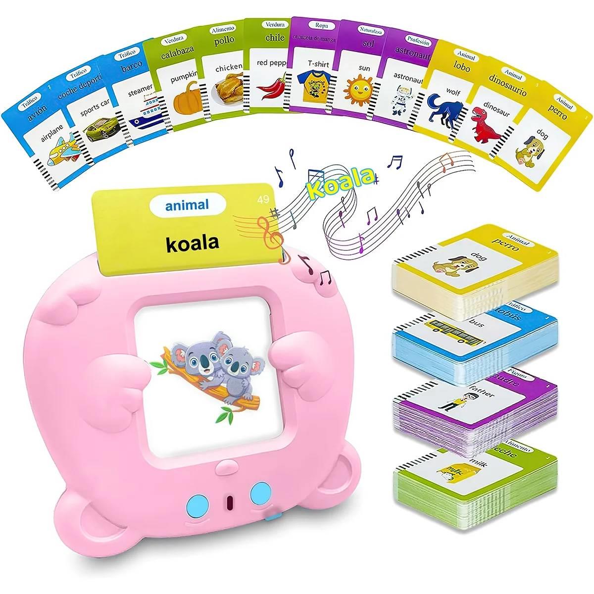 Toddler Talking Flash Cards with 224 Sight Words, Interactive Speaking Flash Card