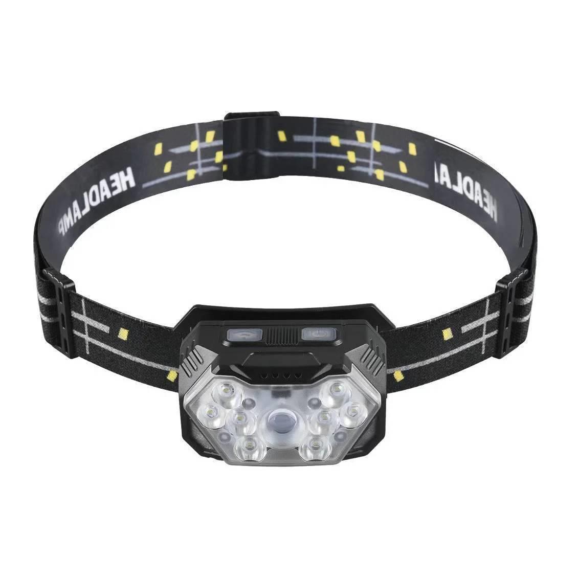 2-Pack Headlamp Flashlight, 1200 Lumen Ultra-Light Bright LED Rechargeable Headlight