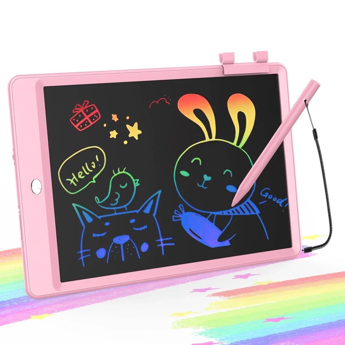 LCD Writing Tablet for Kids, 10 Inch Toddler Toys Doodle Board Drawing Pad