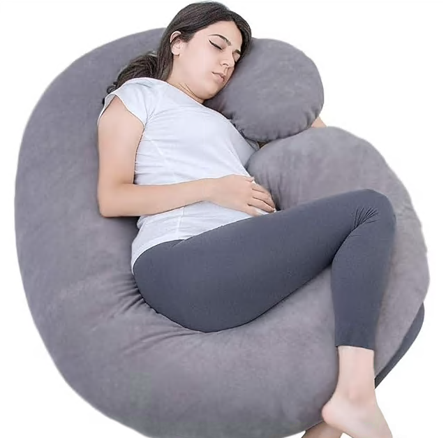 Pregnancy Pillow, C Shaped Full Body Pillow for Maternity Support,