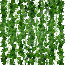 24 Pack 165Ft Artificial Ivy Garland Vines, Fake Ivy Leaves Garland