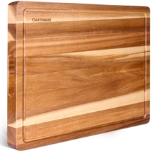 Cutting Boards for Kitchen Meal Prep & Serving - Bamboo Wood Cutting Board