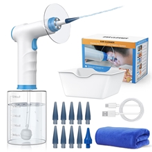 Ear Wax Removal, Electric Ear Cleaning Kit with 4 Pressure Modes, Ear Cleaner